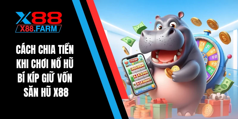 Cách chia tiền khi chơi nổ hũ - Bí kíp giữ vốn săn hũ X88