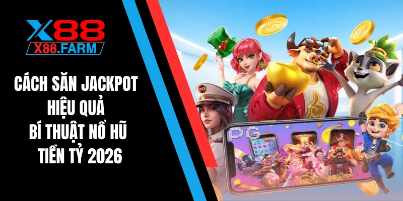 Cách săn Jackpot hiệu quả - Bí thuật nổ hũ tiền tỷ 2026