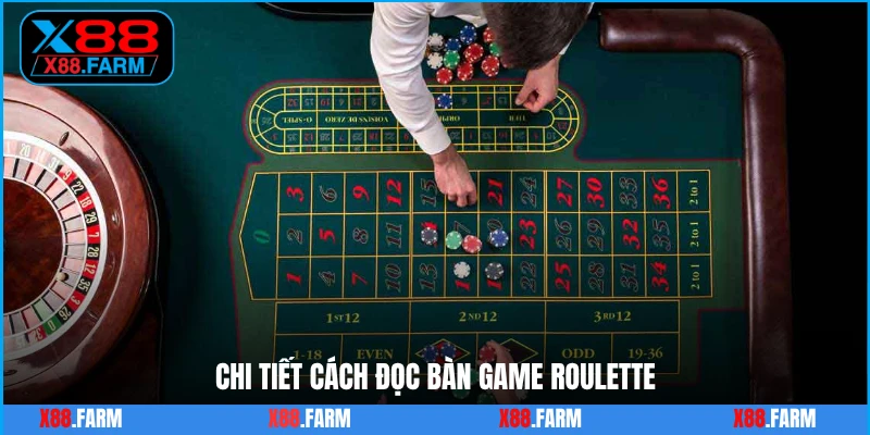 Chi tiết cách đọc bàn game roulette