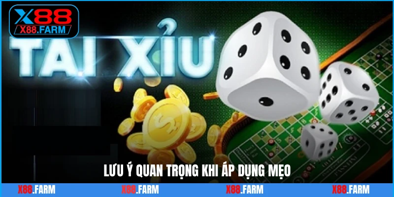 Lưu ý quan trọng khi áp dụng mẹo