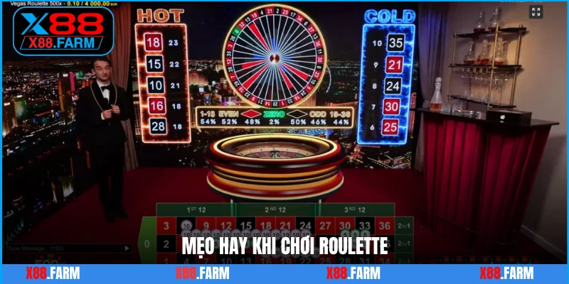 Mẹo hay khi chơi roulette